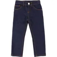 Versace Jeans - Medusa Print - Blauw m. Goud - - 8 jaar (128) - Jeans
