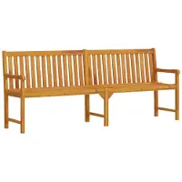 vidaXL Tuinbank 219 cm massief acaciahout