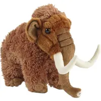 Living Nature Knuffel - 26x23 cm - Wol Mammout - Large - Bruin - - OneSize - Knuffels