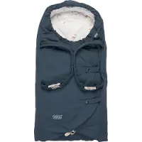 Voksi Fußsack - Carry - 76/108 cm - Poppy Blue/Flügel - - One Size - Fußsack