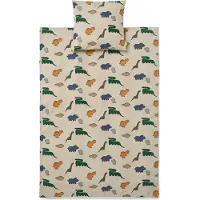 Liewood Bettwäsche - Carmen - Baby - Dinosaurs/Mist - - Baby - Bettwäsche - Baby