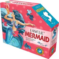 MAD CAPP puzzel zeemeermin fantasie 48 stukjes karton kinderen.