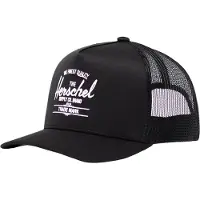 Herschel Pet 'Whaler Tall' zwart / wit