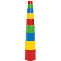 Dantoy - Play Cups in Net (5417) (engros)