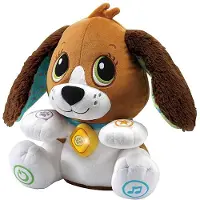 Vtech Knuffel - Deens - 27x24 cm - Nummers & Leer Puppy - - OneSize - Knuffels