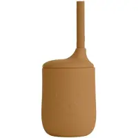 Liewood Becher m. Strohhalme - Ellis - Herr Bear Golden Caramel - - One Size - Becher