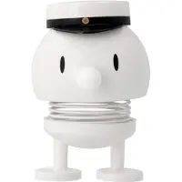 Hoptimist Zweeds Student Bumble - Small - 7,5 cm - Wit - - OneSize - Decoraties