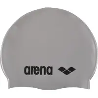 Arena Badmuts Classic Silicone (zilver / Zwart) Zilver / Zwart