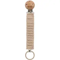 BIBS Fopspeenketting Knitted Vanilla 1 St Tang