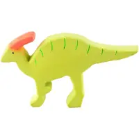 Tikiri Beißspielzeug - Naturgummi - Dino - Grün - - One Size - Beißringe