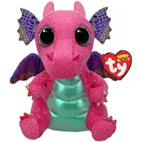 TY Spitfire Pink Dragon, 15cm