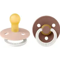 BIBS Fopspeen Glow Blush/Woodchuck 0-6 Mnd 2 St