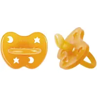 Hevea Fopspenen - 0-3 mnd. - 2-pack - Natuurlijk Rubber - - 0-3 mnd - Fopspenen