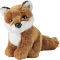 KEYCRAFT - Knuffel - Vos - Zittend - 15 cm