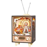 Rolife Miniatuurdiorama - Doe-het-zelf - Music Dromer - Sunset C - - OneSize - Knutselpakket
