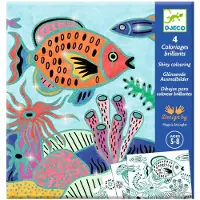 Djeco kleurplaten Onder zee - creatieve knutselset voor kinderen.