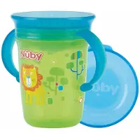 Nuby 360° Tritan Drinkbeker Wonder Cup 240 Ml In Groen | Maat: 125ml-250ml