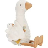 Little Dutch Newborn Naturals Activiteitenknuffel Little Goose