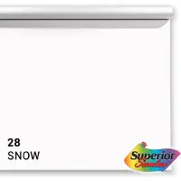 Superior Achtergrondpapier Snow 1.35m x 11m