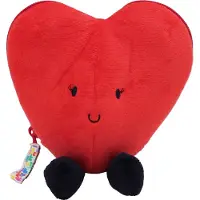 Flipetz Kuscheltier - I Love You Heart - Flower Rot - - One Size - Kuscheltiere