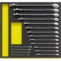 Stahlwille 96830351 TCS 13/17,6-24MM MF Ring-steeksleutelset Sleutelbreedte (metrisch) 8 - 19 mm