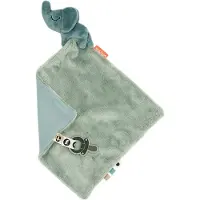 Done by Deer - Comfort Blanket Elphee - Blue - 28 x 28 cm