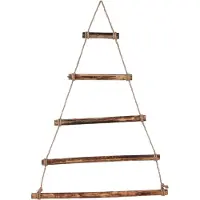 Viana Tree hanging brown l75xw3xh108 cm kerst