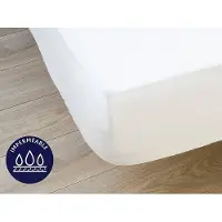 Vente-unique Waterdichte anti-huisstofmijt matrasbeschermer DODO - 90 x 190 cm - IMPER PROTECT