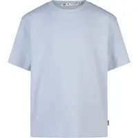 America Today T-shirt lichtblauw Meisjes Katoen Ronde hals Effen - maat 146/152
