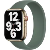 Apple Siliconen solobandje voor de Watch | 38/40/41/42 mm - Maat 7 - Eucalyptus