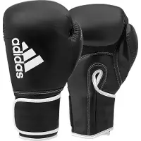 Adidas Bokshandschoenen Hybrid 80 - Zwart/Wit - 14 oz