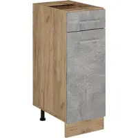 Vicco Keukenonderkast R-Line Beton 30 cm zonder werkblad, Model 54093