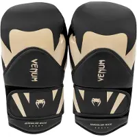 Venum - BOKSHANDSCHOENEN - Challenger 4.0 - Black/Beige - 10OZ