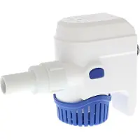 Rule Pumps Rule Mate Pump Wit,Blauw 800 GPH