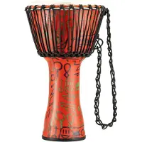 Meinl TRAVEL SERIES ROPE TUNED DJEMBES WITH SYNTHETIC HEAD (PATENTED) 10
