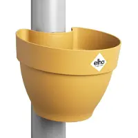 Elho Vibia campana regenpijpbakje 22cm honinggeel