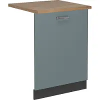 Vicco Vaatwasserfrontpaneel R-Line Blauw-grijs 60 cm , WB Eik, Model 54995