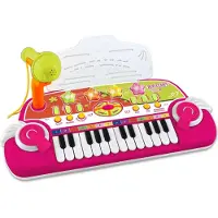 Bontempi keyboard speelgoed 24 toetsen met microfoon muziekplezier.