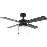 Cecotec Plafondventilator met licht EnergySilence Aero 450 Zwart 50 W
