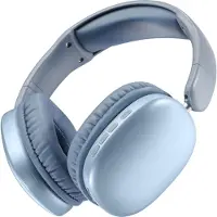 Music Sound BTHEADBMSMAXI3B draadloze over‑ear hoofdtelefoon met ANC – blauw