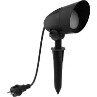 Philips prikspot Cylr, zwart, stekker, IP44, GU10 Cylr, zwart, Aluminium, buitenlamp