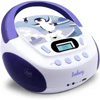 Metronic Kinder CD-speler - IJsberg - Wit/blauw