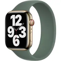 Apple Siliconen solobandje voor de Watch | 38/40/41/42 mm - Maat 2 - Eucalyptus
