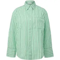 s.Oliver Blouse groen / lichtgroen / wit