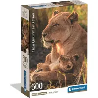 Clementoni - Compact 500 stuks - Kattenliefde