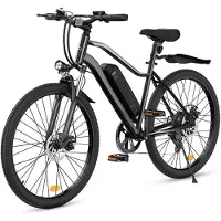 IScooter elektrische fiets EB3S met USB/APP-Mountainbike-250W - 6/10/15/20/25 km/u - actieradius 60-90 km - met USB-oplaadfunctie - verwijderbare accu - 36V 15Ah - geschikt voor alle terreinen