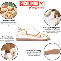 Pikolinos Sandaal 'Cadaques' beige / wit