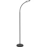 Eglo Lauro Vloerlamp - LED - 152 cm - Zwart - Instelbaar wit licht - Dimbaar