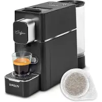 Polti S15B, espressomachine, 0,85 liter, voor koffiekapsules, zwart