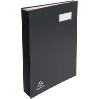 Exacompta 8x Handtekenmap - 20 Indelingen - Zwart - 57021E